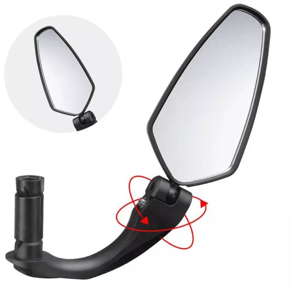 Oglinda pentru Bicicleta - RockBros 360 Adjustable Angle (FK-212) - negru