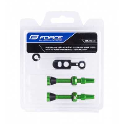 Set Valve Tubeless Force 2xFv 44mm Verzi - 2