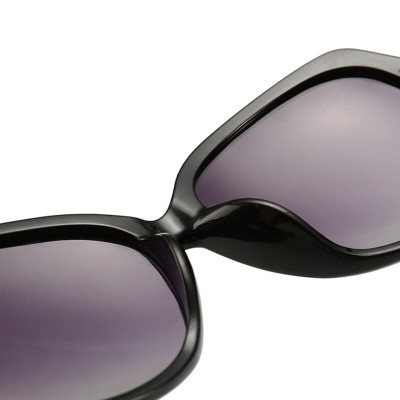 Ochelari de soare supradimensionati Techsuit, negru, 8881 - 2