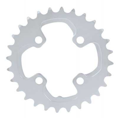 Placa pedalier Shimano FCM785 28 dinti argintie - 1