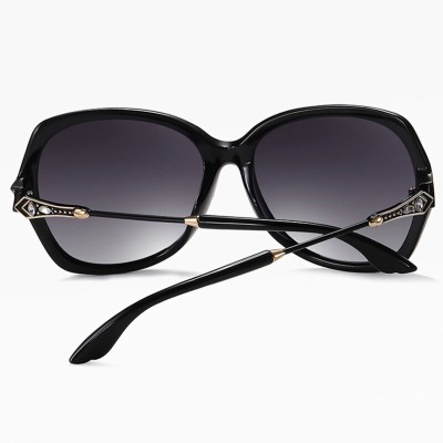 Ochelari de soare supradimensionati Techsuit, negru, 8881 - 3