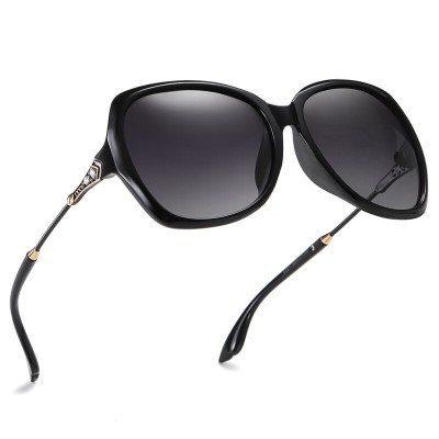 Ochelari de soare supradimensionati Techsuit, negru, 8881 - 5