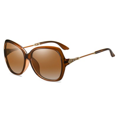 Ochelari de soare supradimensionati Techsuit, cafeniu, 8881 - 1