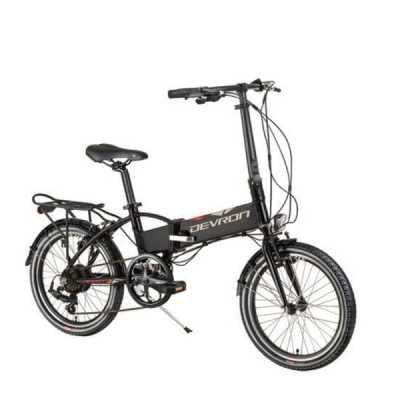 Bicicleta Electrica Pliabila Devron 20124 - 20 Inch, Negru - 2