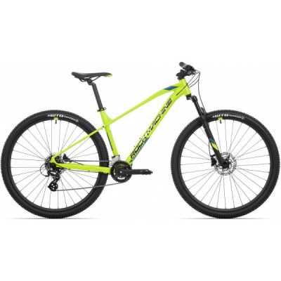 Bicicleta Rock Machine Manhattan 40-29 29 Galben Neon Negru Albastru Petrol XL-21 - 1