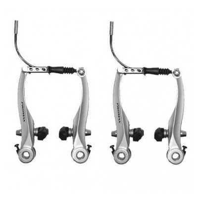 Set V-Brake Aluminiu Promax ( F+R ) Silver - 1