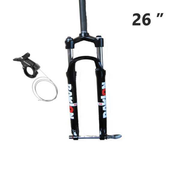 Furca cu Suspensie SR SUNTOUR MTB 26 Fork RAIDON X-2 AIR 100 Negru