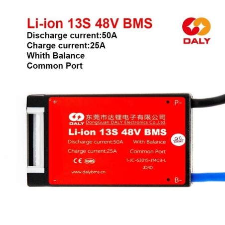 BMS 13S 48V 50A