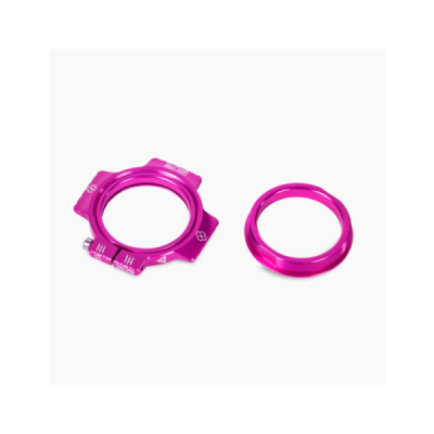 Piulita pretensionare rulmenti pedalier Muc-Off Crank Preload Ring Roz - 1