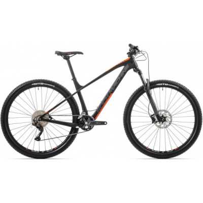 Bicicleta Rock Machine Blizz CRB 20-29 29 Matte Black Grey Orange 15.0 - (S) - 1