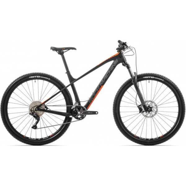 Bicicleta Rock Machine Blizz CRB 20-29 29 Matte Black Grey Orange 15.0 - (S)