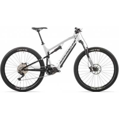 Bicicleta Electrica Rock Machine Blizzard e30-29 29 Gloss Silver Black Grey 17.0 - (M) - 1