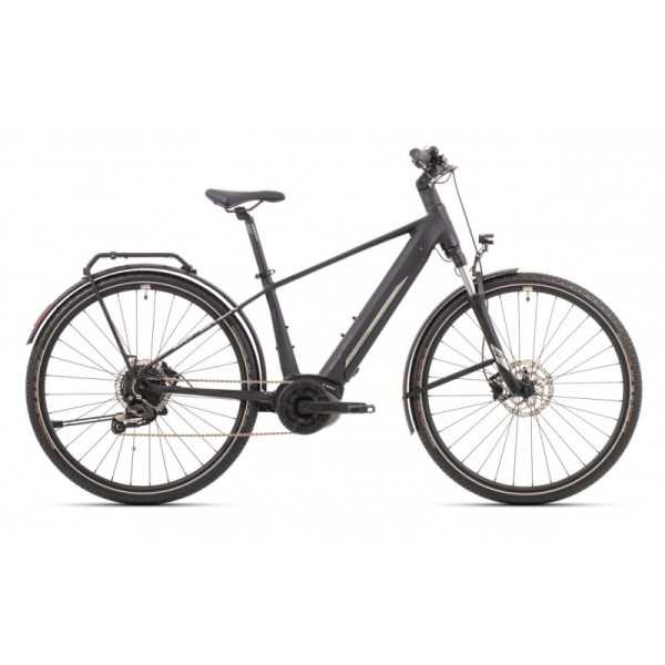 Bicicleta Electrica Superior eXR 6050 B Touring 28 Gloss Gray Chrome Silver 17.0 - (M)