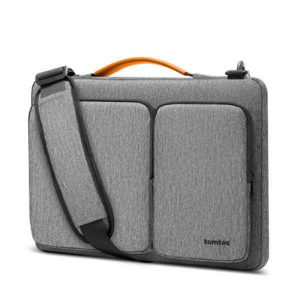 Geanta Laptop 13" - Tomtoc Defender Laptop Briefcase (A42C2G3) - Gray