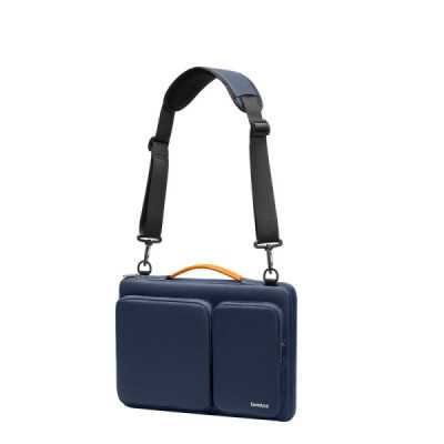 Geanta Laptop 13" - Tomtoc Defender Laptop Briefcase (A42C2B1) - Navy Blue - 2