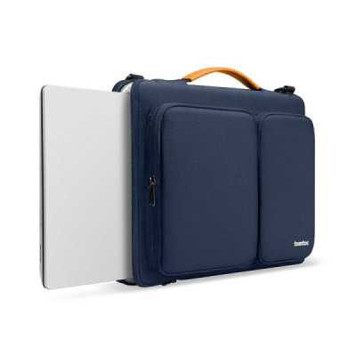 Geanta Laptop 13" - Tomtoc Defender Laptop Briefcase (A42C2B1) - Navy Blue - 3