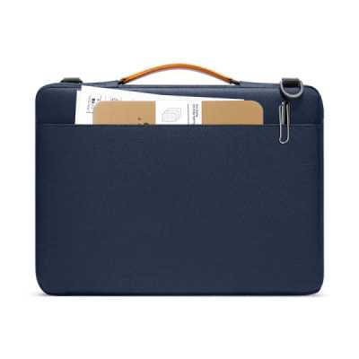 Geanta Laptop 13" - Tomtoc Defender Laptop Briefcase (A42C2B1) - Navy Blue - 4