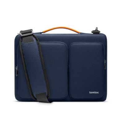 Geanta Laptop 13" - Tomtoc Defender Laptop Briefcase (A42C2B1) - Navy Blue - 6