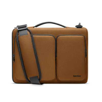 Geanta Laptop 13" - Tomtoc Defender Laptop Briefcase (A42C2Y1) - Brown - 1