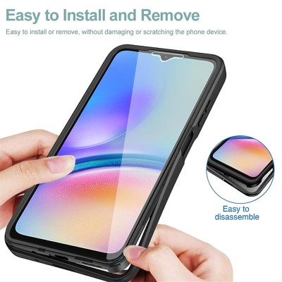 Husa 360° Samsung Galaxy A05s Techsuit ColorVerse, albastru - 6 Husa 360° Samsung Galaxy A05s Techsuit ColorVerse, albastru - 6