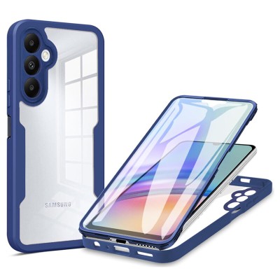 Husa 360° Samsung Galaxy A05s Techsuit ColorVerse, albastru - 1 Husa 360° Samsung Galaxy A05s Techsuit ColorVerse, albastru - 1