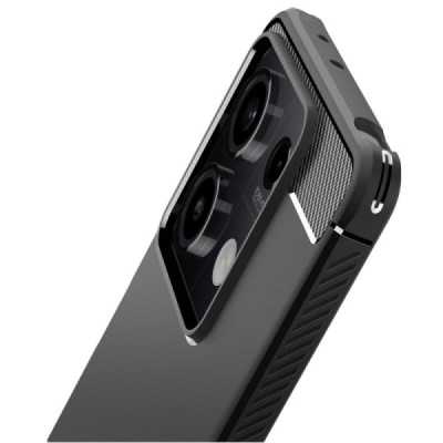 Husa pentru Xiaomi Redmi Note 13 5G - Spigen Rugged Armor - Black - 7