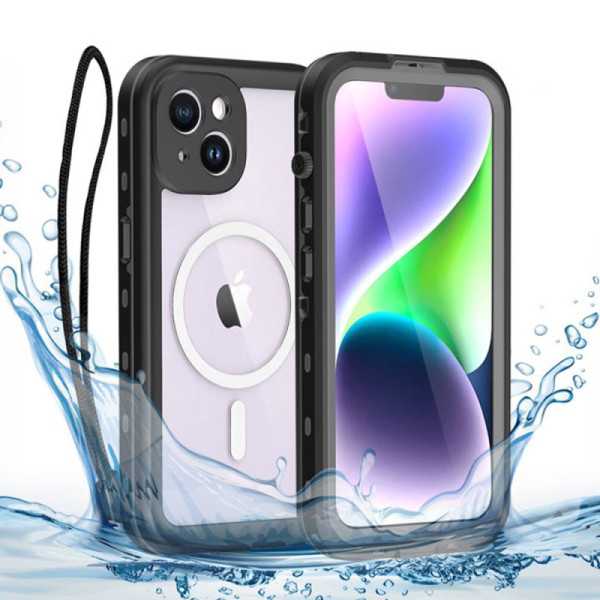 Husa pentru iPhone 14 - ShellBox Waterproof IP68 Case - Black