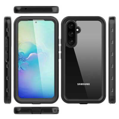 Husa pentru Samsung Galaxy A54 - ShellBox Waterproof IP68 Case - Black - 2