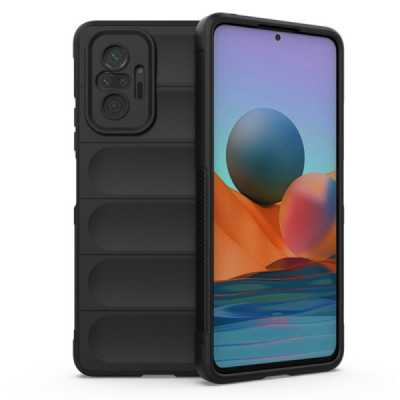 Husa pentru Xiaomi Redmi Note 10 Pro / Note 10 Pro Max - Techsuit Magic Shield - Black - 1