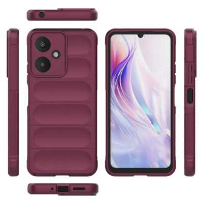 Husa pentru Xiaomi Redmi 13C 5G / Poco M6 - Techsuit Magic Shield - Bordeaux - 2