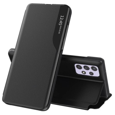 Husa Samsung Galaxy A33 5G Eco Leather View flip tip carte, negru - 6
