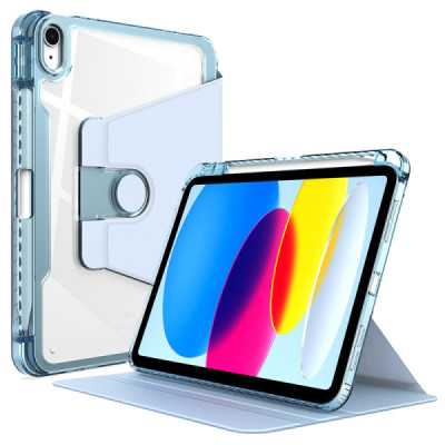 Husa pentru iPad 9.7 (2017 / 2018) - Techsuit Crystal Vision - Bleu - 1