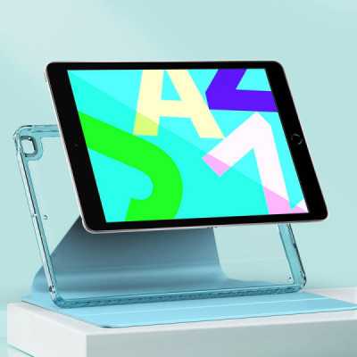 Husa pentru iPad 10.2 (2019/2020/2021) - Techsuit Crystal Vision - Bleu - 2