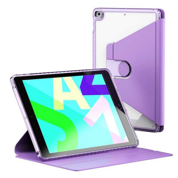 Husa pentru iPad 10.2 (2019/2020/2021) - Techsuit Crystal Vision - Purple