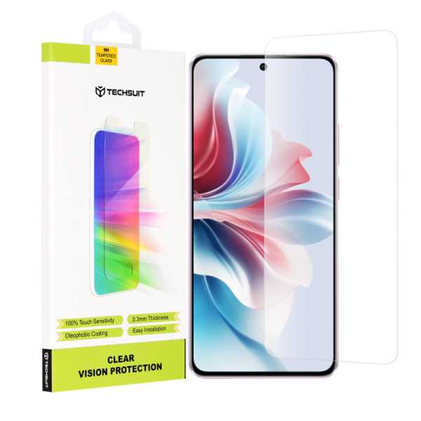 Folie pentru Oppo Reno11 F - Techsuit Clear Vision Glass - Transparent