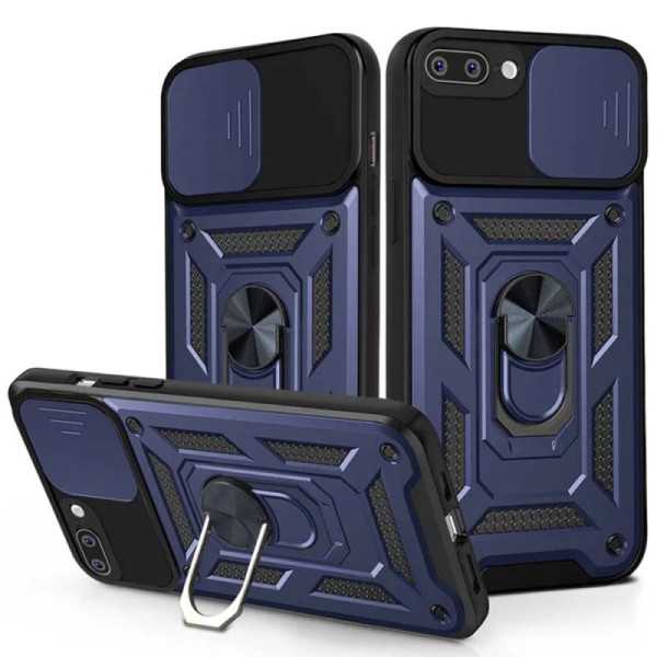 Husa pentru iPhone 7 Plus / 8 Plus - Techsuit CamShield Series - Blue