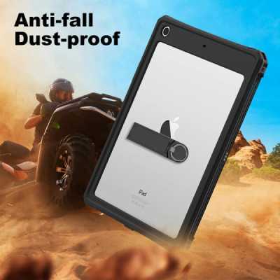 Husa pentru iPad 10.2" (2019 / 2020 / 2021) - ShellBox Waterproof IP68 - Black - 3