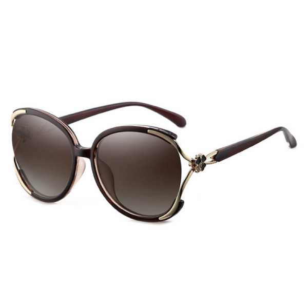 Ochelari de Soare pentru Femei cu Protectie UV - Techsuit Polarized (1384) - Brown