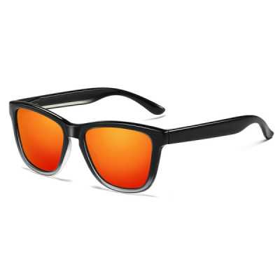 Ochelari de Soare - Techsuit Polarized (0717) - Gradient Black / Red - 1