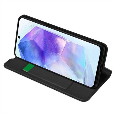 Husa Samsung Galaxy A55 5G Techsuit Magskin Book, negru - 3