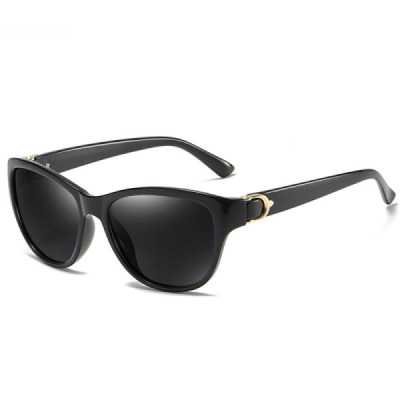 Ochelari de Soare pentru Femei - Techsuit Polarized (A572) - Black / Gray - 1