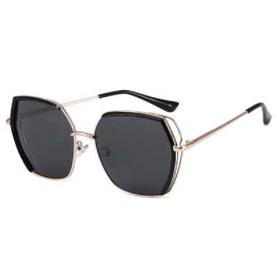 Ochelari de Soare Polarizati - Techsuit Polarized (9768) - Black / Gold / Gray - 1