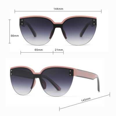 Ochelari de Soare pentru Femei - Techsuit (6506) - Pink / Grey - 6