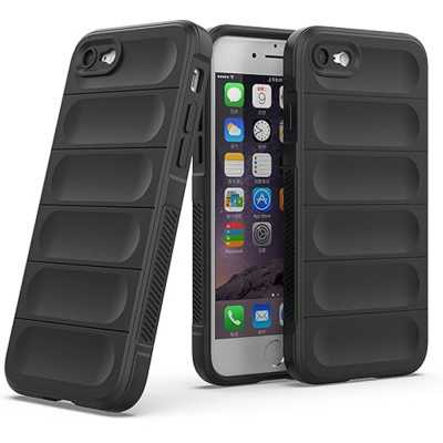 Husa iPhone SE 3, SE 2022 Techsuit Magic Shield, negru - 5