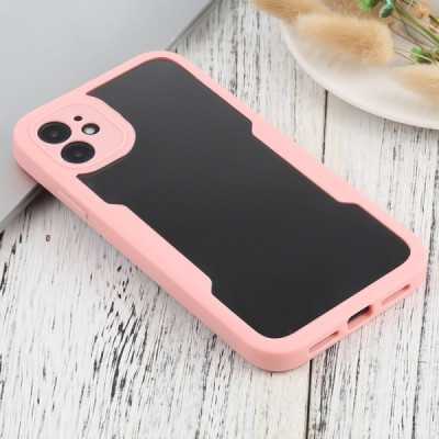 Husa pentru iPhone 11 + Folie - Techsuit ColorVerse 360 Series - Pink - 2