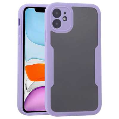 Husa pentru iPhone 11 + Folie - Techsuit ColorVerse 360 Series - Purple - 1