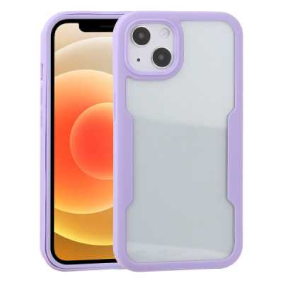 Husa pentru iPhone 13 + Folie - Techsuit ColorVerse 360 Series - Purple - 1