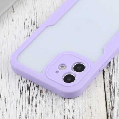 Husa pentru iPhone 12 + Folie - Techsuit ColorVerse 360 Series - Purple - 5