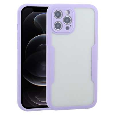 Husa pentru iPhone 12 Pro + Folie - Techsuit ColorVerse 360 Series - Purple - 1