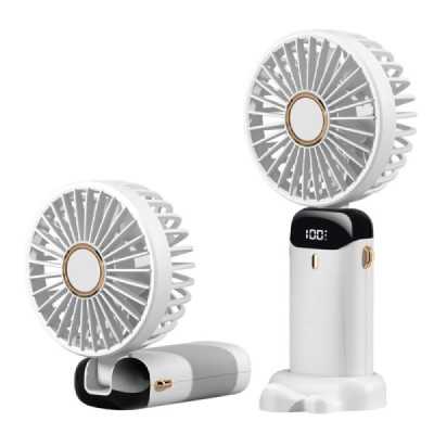 Ventilator Portabil, 1800mAh - Techsuit (N15) - White - 1